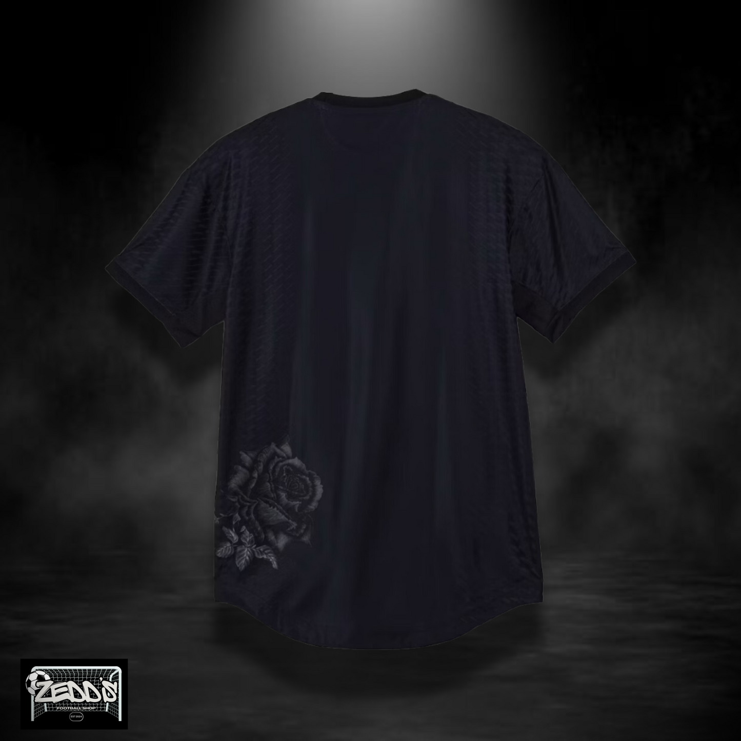 Real Madrid 2023/24 Y-3 Black Roses Shirt (Player Version)
