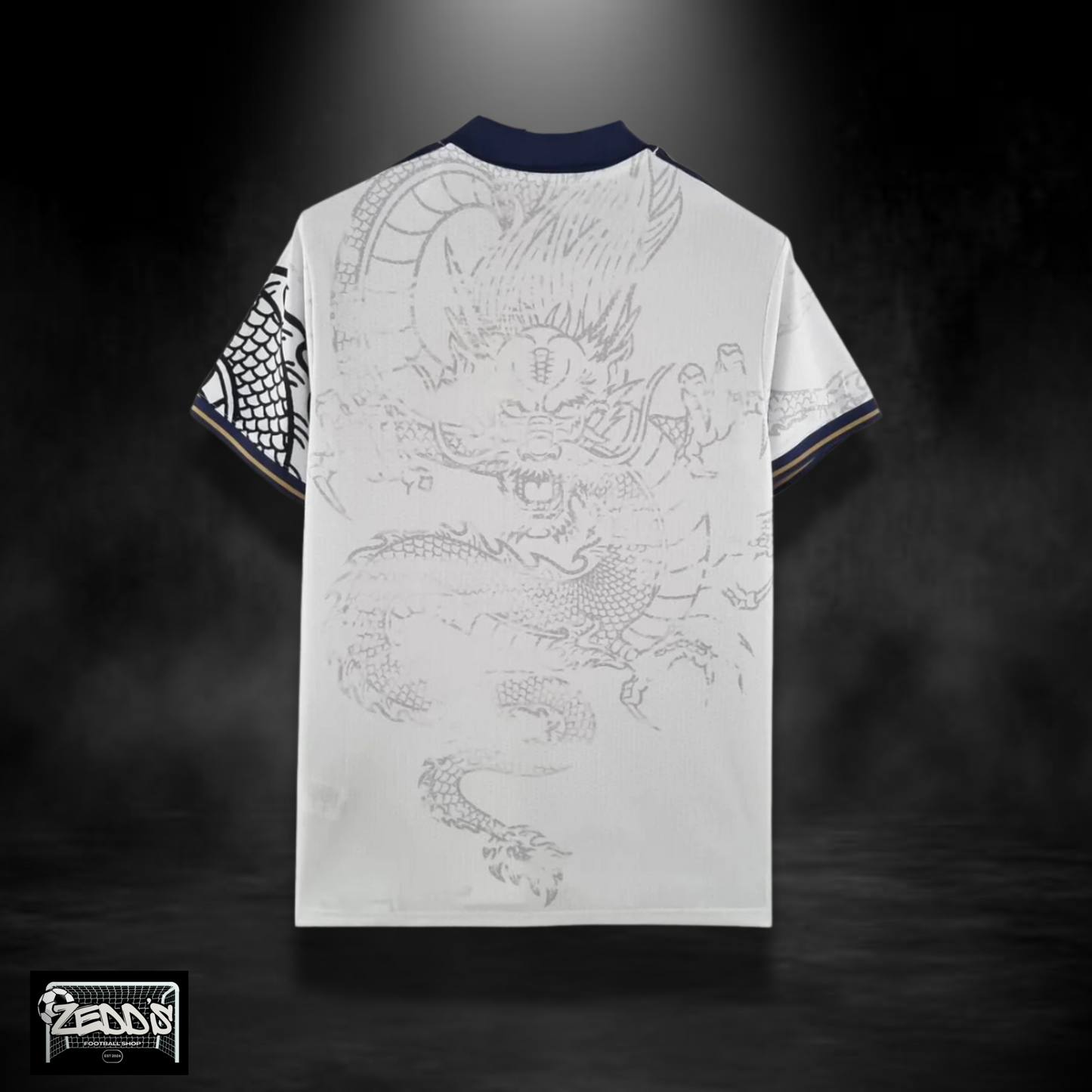 Real Madrid 2017/18 "White Dragon" Shirt (Fan Version)