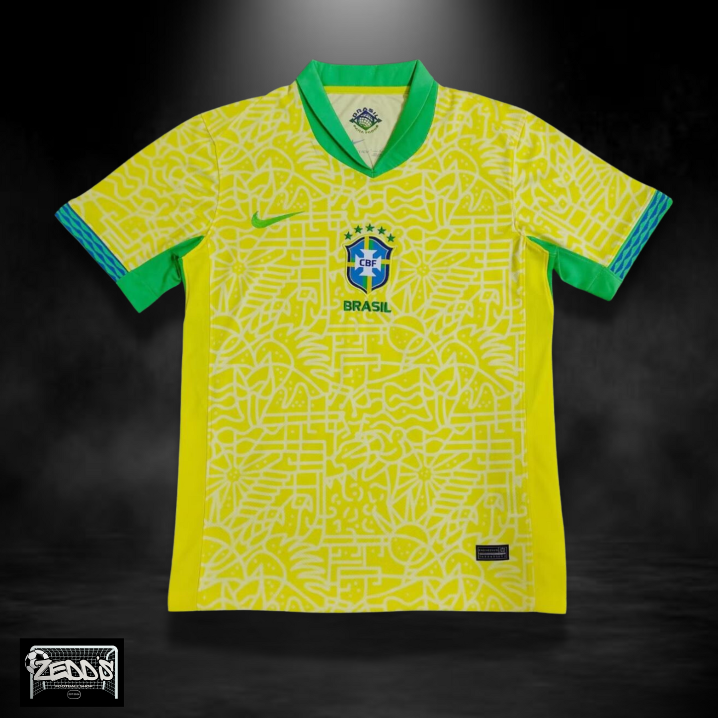 Brazil 2024 Home Shirt (Fan Version)