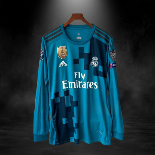 Real Madrid 2017/18 Third Shirt (Long Sleeve)